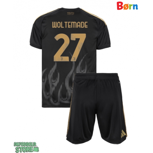 Juventus Nick Woltemade #27 Replika Babytøj Tredje sæt Børn 2026-27 Kortærmet (+ Korte bukser)
